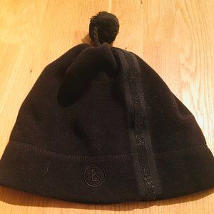BOGNER Black fleece  Hat, like new.